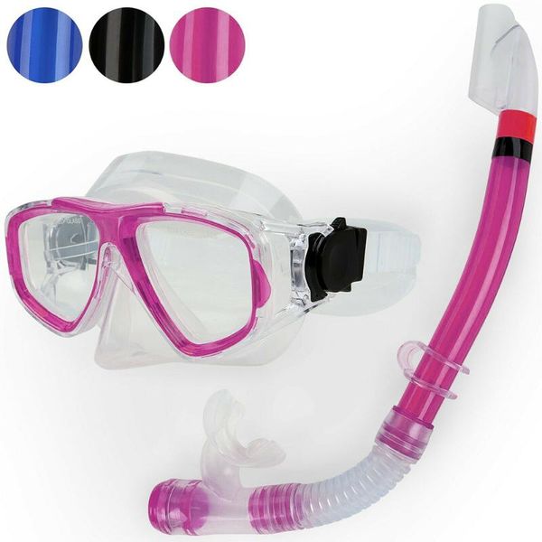 

профессиональный дайвинг маски и очки трубки anti-fog goggle маска очки дайвинг плавание легкая breath tube set kids для детей