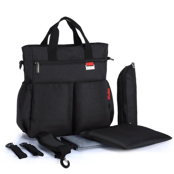 

wear resistant large capacity stroller suspension diaphragm travel bottle insulation baby infant diaper bag set single shoulder