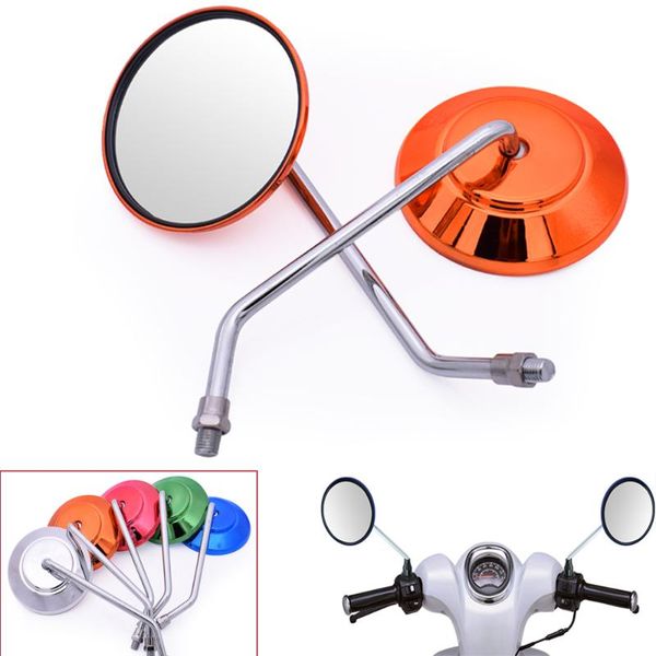 

motorcycle accessories motorbike handle bar end mirrors round rear view mirrors for vt1100 grom msx125 msx 125 forza 300