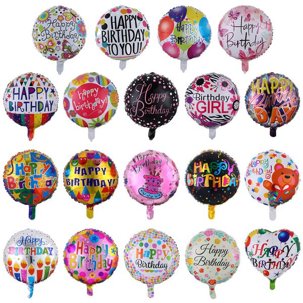 

2020 50pcs 18 inch heart-shaped balloon heart-shaped wedding printing ball wedding valentine day i love you aluminum balloon 45 * 45cm
