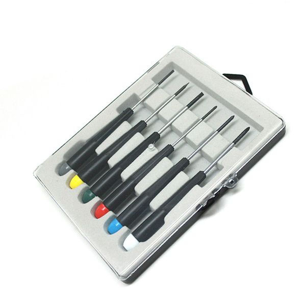 

6 in 1 precision screwdriver set /slotted mini screwdriver multi-function ph/sl screw driver screw-driving tools