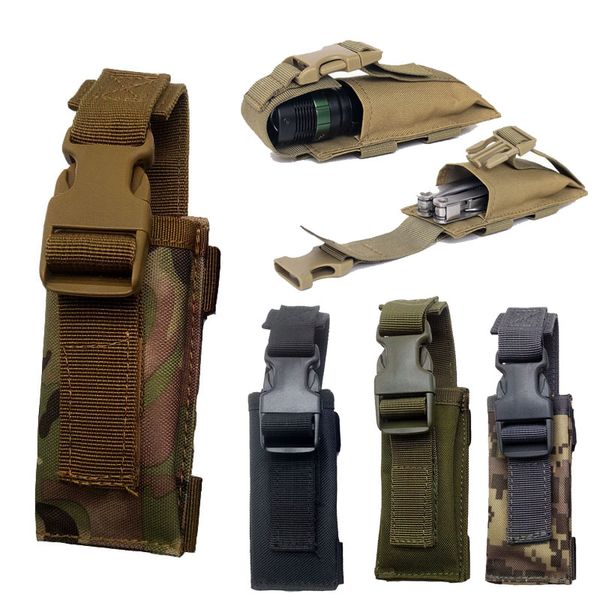 Esportes esportivos ao ar livre Airsoft Gear Molle Assault Combat Highking Bag Vest Acessório Pacote de camuflagem Pacote tático rápido no11-554