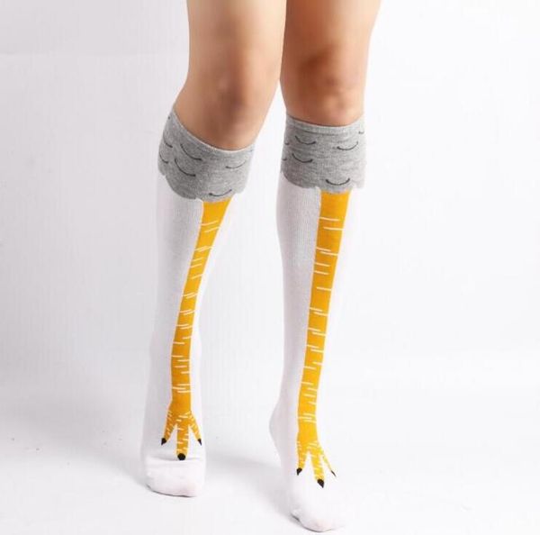 

new fashion stocking for men women socks with cute patterns popular chicken feet sports stockings 3 styles available, Black