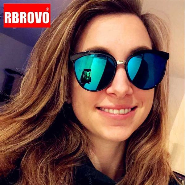 

rbrovo 2020 fashion luxury sunglasses women candy colors sun glasses classic vintage outdoor street beat feminino, White;black