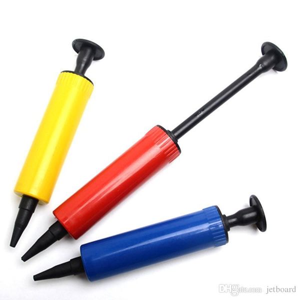 

переносной ручной толчок воздушный шар надувная труба, воздушный шар насос, портативный мини надувные пробки, фольга шары для наружных спорт