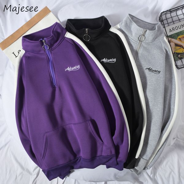 

black hoodie men zipper turtleneck plus size korean style high fashion mens hoodies harajuku clothes simple all match ulzzang