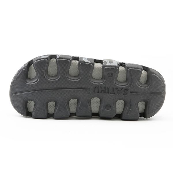 

shoes aqua clogs massage slippers flip flops men summer croc terlik sandals gladiator sandalias zapatos de hombre, Black