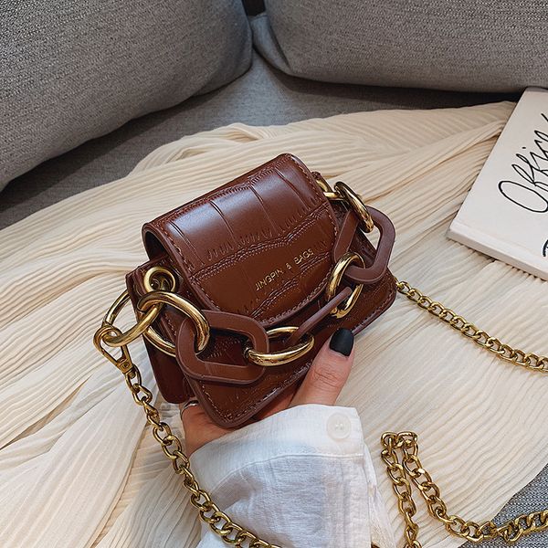 

2019 fashion mini chair ladies shoulder bag designer brand acrylic chain handbag luxury leather pu woman messenger bag small wal