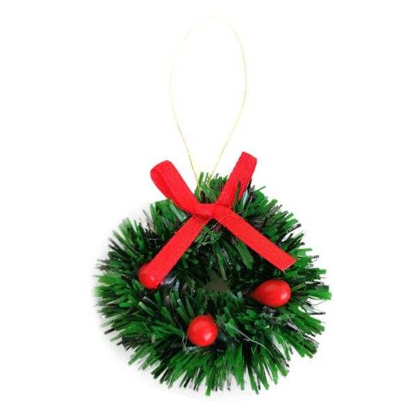 

artificial christmas wreath christmas front door round garland handcrafted elegant wreath holiday home decoration