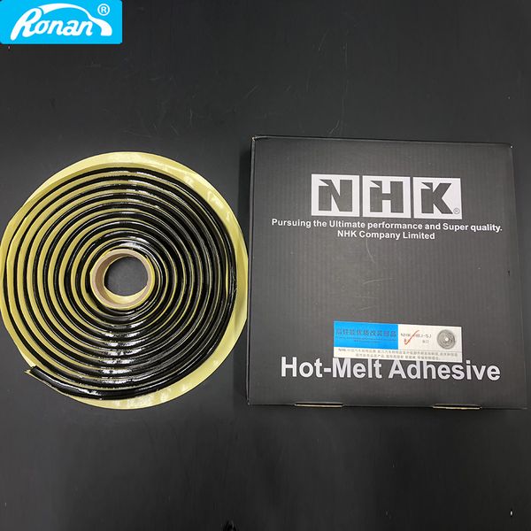 

ronan 5mm*3.5m black nhk snake synthetic rubber glue auto headlight headlamp retrofit speaker windscreen adhesive sealant