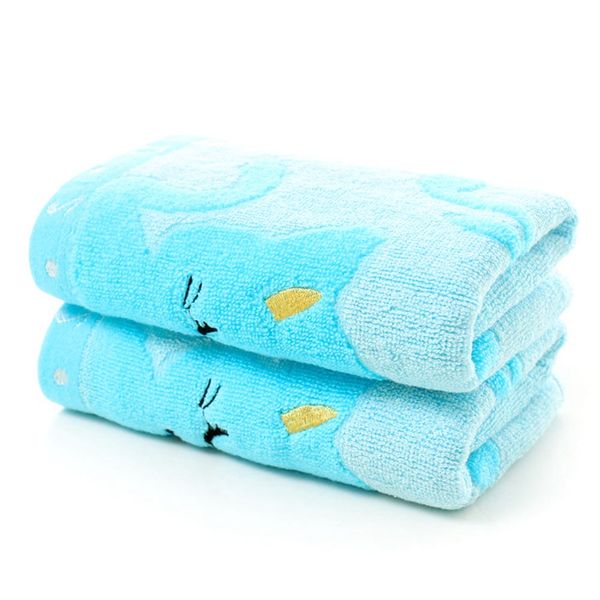 

children jacquard embroidered washcloth bathing feeding cartoon baby towel newborn towel musical note cat wipe infant hand