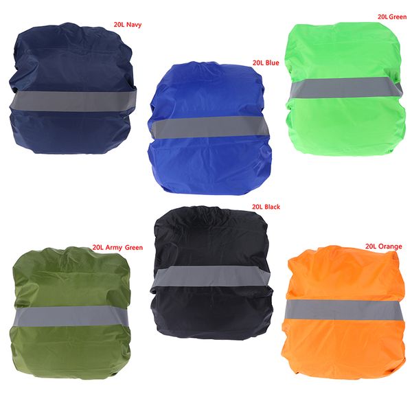 

rain cover backpack reflective 20l 35l 45l 60l 70l waterproof bag camo tactical outdoor camping hiking climbing dust raincover