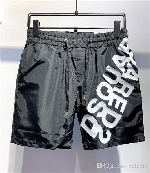 

fashion board designer shorts mens summer beach shorts sport leisure style beach surf swimming shorts pantskz48, White;black