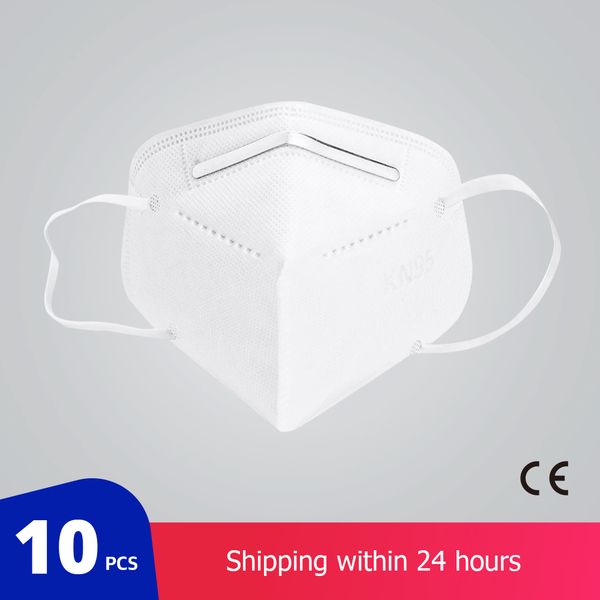 

10/20/100 pcs disposable face mask kn95 face mask 95% filtration nti-dust 3 filter protective masks dust mask as kf94 ffp2
