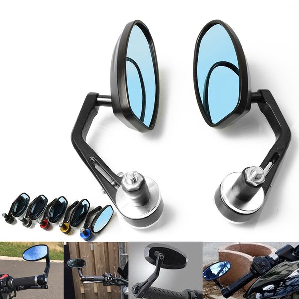 

universal motorcycle accessories for 696 796 796 848 m900 m1100s gt1000 7/8"" 22mm handlebar rearview mirror