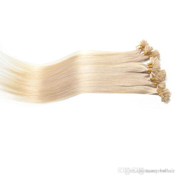 

large promotion human indian remy u tip hair extensios nail tip virgin hair 16''--22'' 200gram lot, dhl, Black