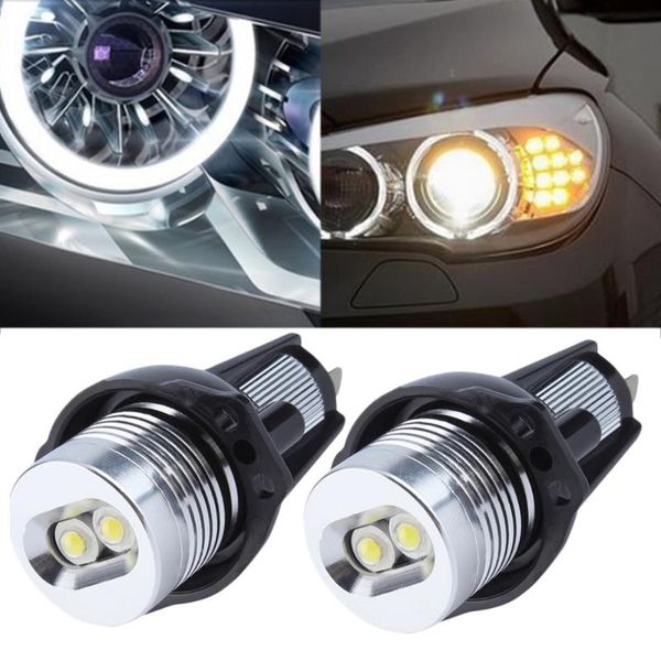 

1 pair for e90 e91 3 series 325i 328i 325xi 328xi 330i 06-08 excellent quality xenon white led angel eyes halo light bulb