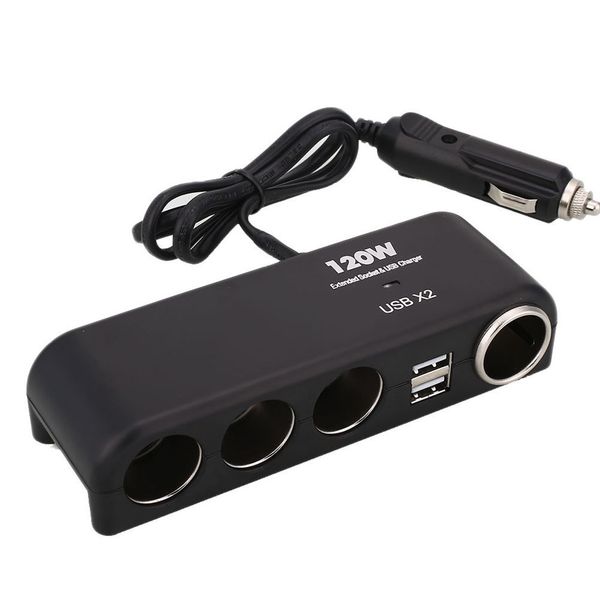 2019 4 Way Multi Socket Car Charger Vehicle Auto Car Cigarette