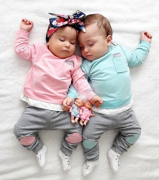 

ymjrj clothing for boys and girls autumn suit children's sweater children's clothing round collar long sleeve casual sweater baby