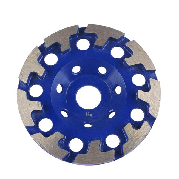 

gd55 concrete grinding wheel 5 inch diamond grinding disc with t shape segments for concrete terrazzo floor 9pcs