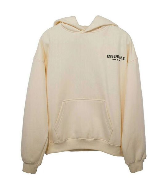 

fear of god essentials hoodies men 1e:1 est five-pointed star 2019 new sweatshirts pullover fear of god hoodie, Black