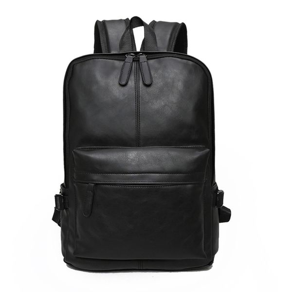 

high quality youth leather backpacks men's women's multi-function backpack laptop satchel travel school rucksack bag h30522