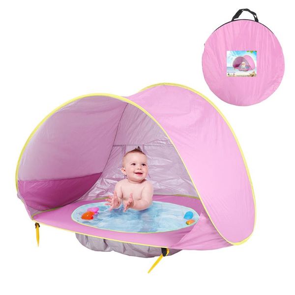 

baby beach tent children waterproof sun awning tent uv-protect sunshelter mini pool for outdoor home travel camping beachs