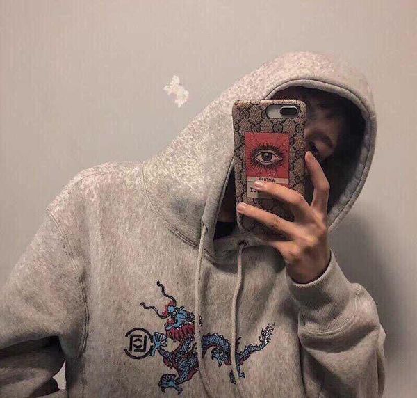 

hoodie male and female the new taiji dragon printing leisure hooded plus velvet sweatshirt cotton fashion leisure hip hop pullover wholesale, Black