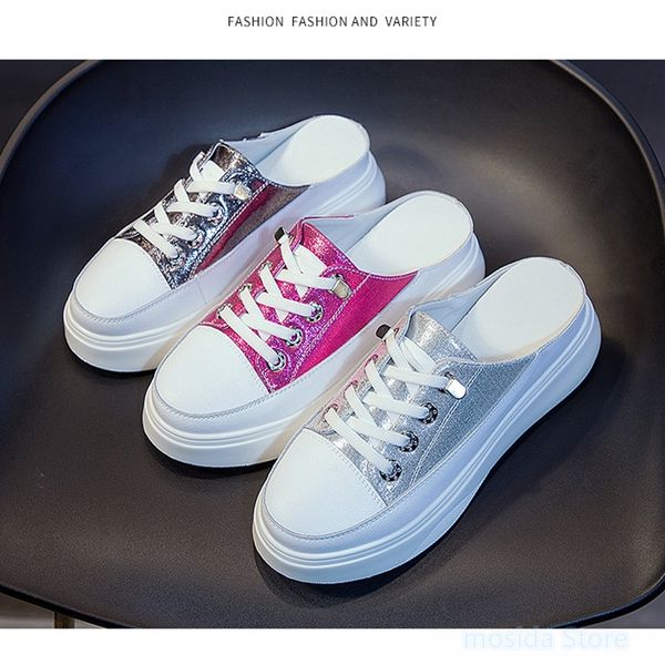 

10pair 2020 summer korean version of the new muffin thick crust leather sandals fashion wild ms. waichuan