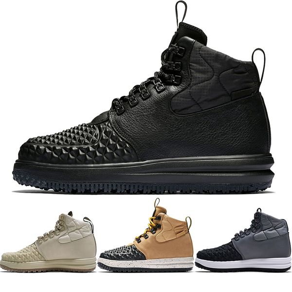 

2020 lf1 fashion lunar duckboot mens hight boots leather waterproof sneakers women mens 1 designer chaussures running shoes 36-47