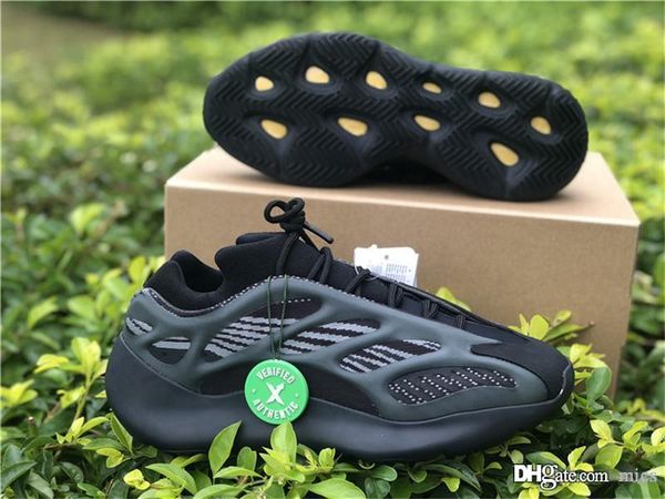 

аутентичные 700 v3 alvah h67799 azael fw4980 kanye west glow in the dark мужчины женщины кроссовки 7007adidas кроссовки спортивные с оригина