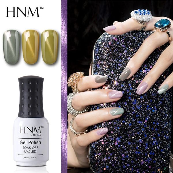 

hnm lucky lacquer enamel jade cat eye uv gel nail polish 8ml cat eye led lamp gel nail polish semi permanent soak off gelpolish, Red;pink