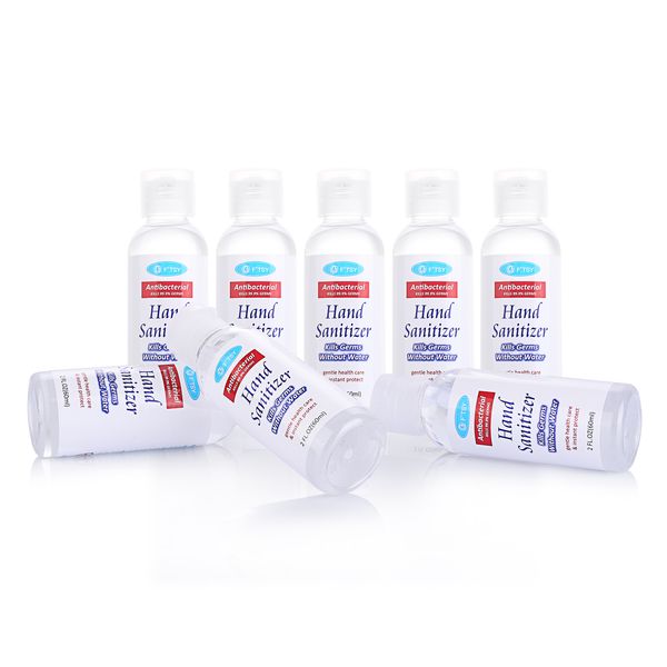 

hand sanitizer alcohol 75% 60ml travel portable hand sanitizer gel anti-bacteria liquid disposable waterless antibacterial hand gel