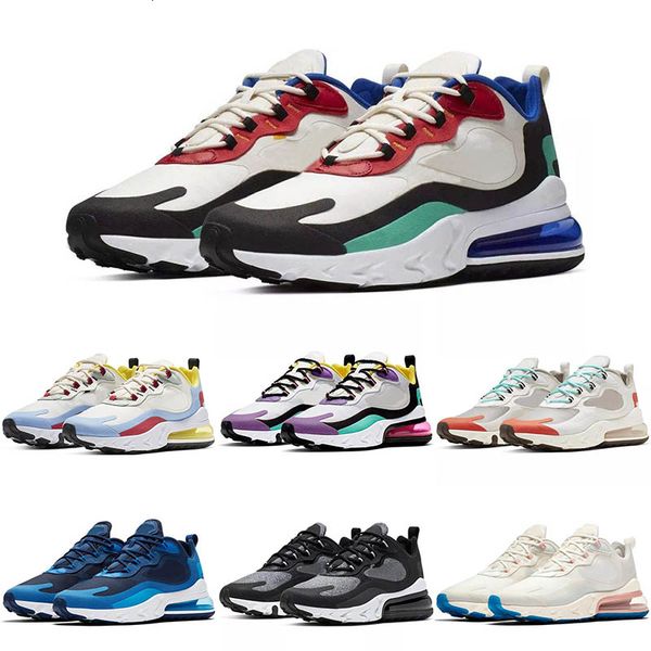 

2019 react sports running shoes mens womens blue void bright violet bauhaus electro green optical designer sneakers trainers