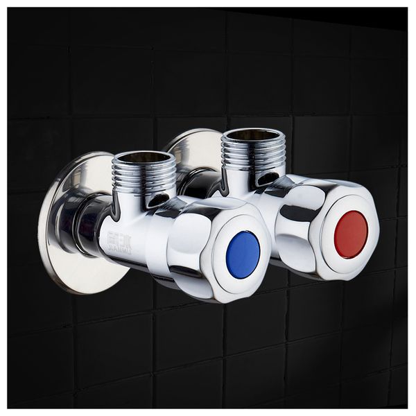 

angle valve triangle valve toilet copper switch water heater 4 points explosion-proof thick and cold water water svalve character va