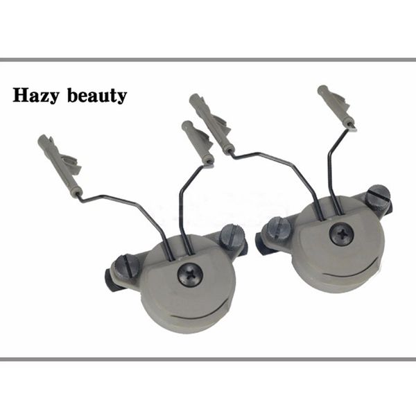 

outdoor tactical hunting ex headset and helmet rail adapter set three color de / fg / black tb997