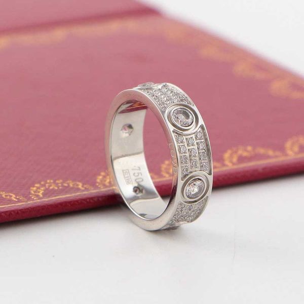 

2020 sell big brand love ring for women jewelry factory wholesale decorative full diamond sell jewelry can carving logo, Silver