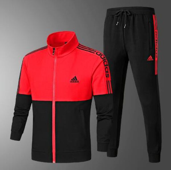 

2020 новый бренд спортивные костюмы для мужской спортивной одежды с буквами осень спортивный костюм с длинным рукавом повседневная бегун брю, Gray