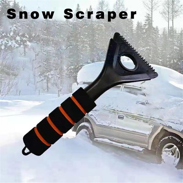 

car removal snowbrush clean car ice windscreen tools scraper shovel snow window brush multi-function snow shovel removal