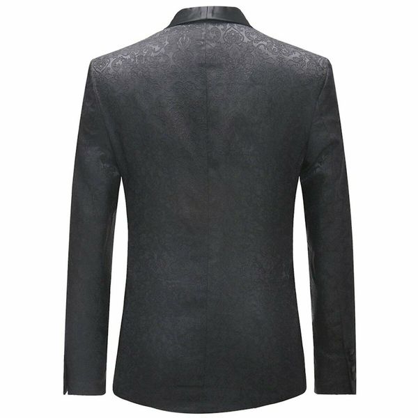 

mens suits tuxedos groomsmen wedding jacket vest pants prom formal tuxedo floral, Black;gray