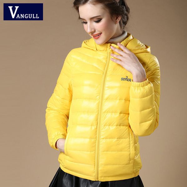 

new 2017 winter autumn women 90% white duck down jacket women's hooded light down jackets warm winter coat parkas high quality, Black