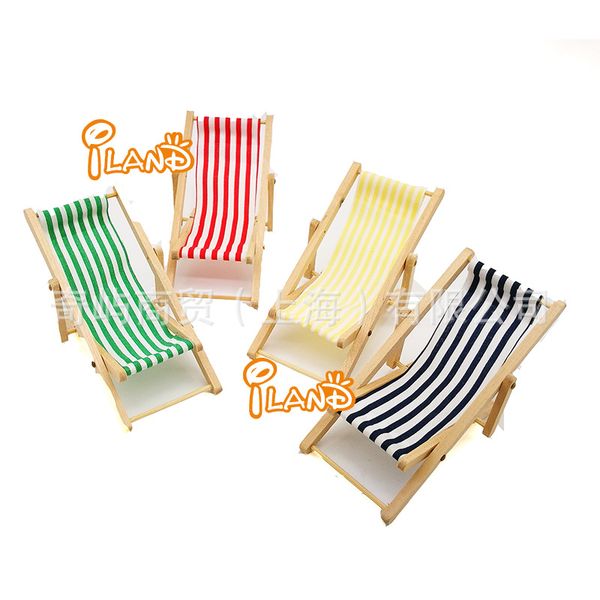

1: 12 dollhouse dollhouse мини мебель модель beach chair recliner