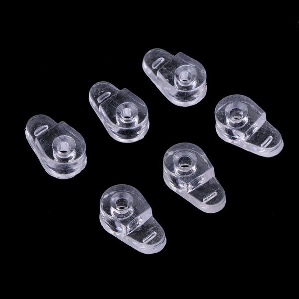 

200pcs furniture accessory glass clips transparent plastic retainers screen panel protect clips bathroom hardware supply