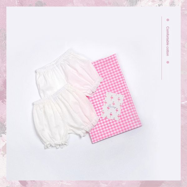 

a pair of high-color loose cotton soft breathable flower bud safety and shorts shorts to reassure mother, Blue