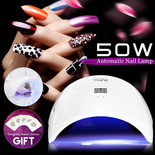 

50w 15leds 110-240v uv nail polish dryer lamp gel acrylic c.uring light nail dryers