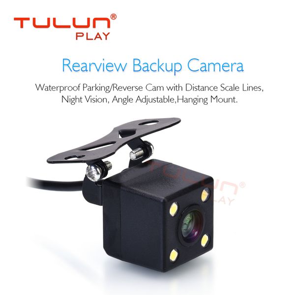

night vision car rearview camera 140 degree reverse backup parking waterproof tulun play cm081