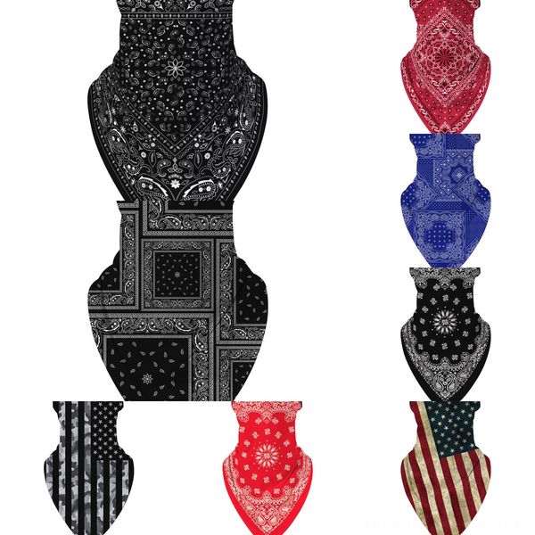 

t6aan breathable quick dry cycling face mask scarf sports facemask mask silk bandana headband anti-uv running training face ice, Black