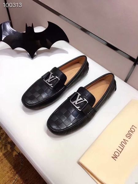 

2019 men shoes luxury brands braid loafers leather casual driving oxfords shoes men loafers moccasins italian shoes for men flats, Black