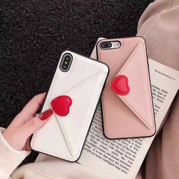 

happy love heart leather wallet phone case for iphone 11 11pro max for iphone 7 8 6 6s plus x xr xs max cute