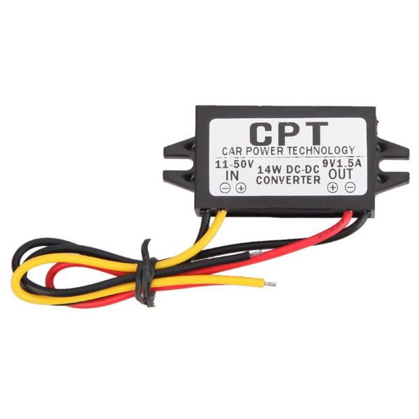 

9v 1.5amax male converter cpt car power step down regulator